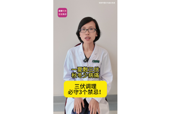 三伏调理 必守3个禁忌！